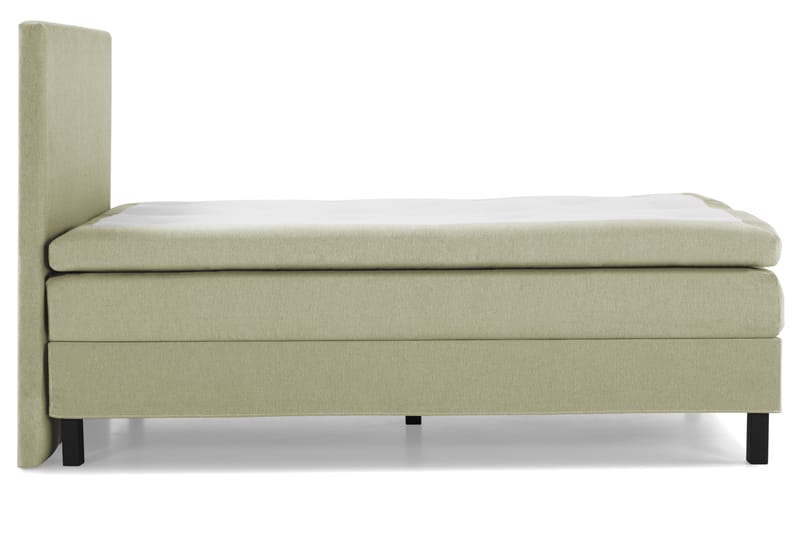 Komplett Sengepakke Olivia 140x200 Glatt Sengegavl Grønn - Memory - Møbler - Senger - Kontinentalsenger