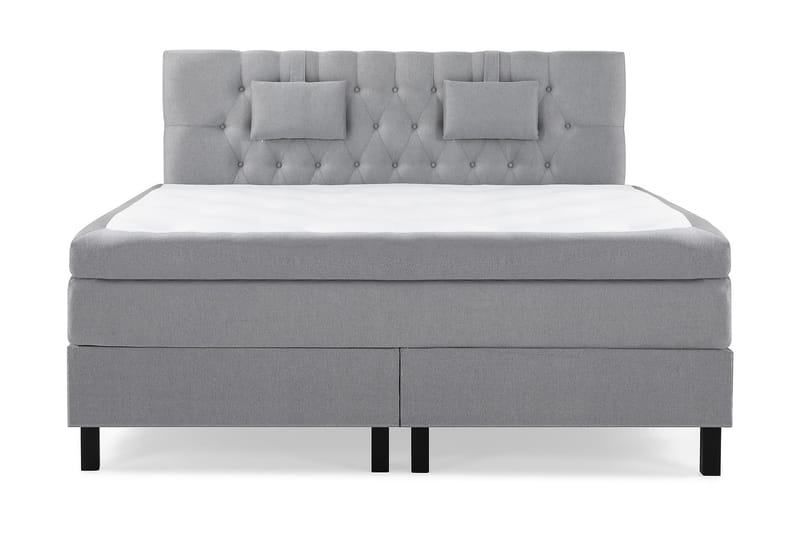 Komplett Sengepakke Olivia 160x200 Diamant Sengegavl Mellomg - Lateks Nakkepute Liten - Møbler - Senger - Kontinentalsenger