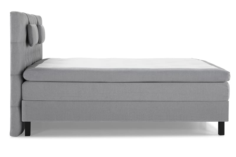 Komplett Sengepakke Olivia 160x200 Diamant Sengegavl Mellomg - Polyeter Nakkepute Liten - Møbler - Senger - Kontinentalsenger