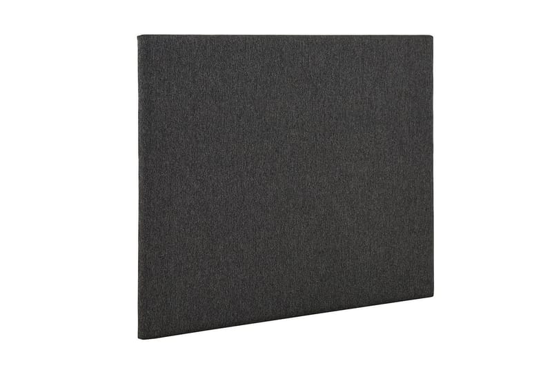 Komplett Sengepakke Olivia 160x200 Glatt Gavl Svart/Grå/PU - Memory Nakkepute Stor - Møbler - Senger - Kontinentalsenger