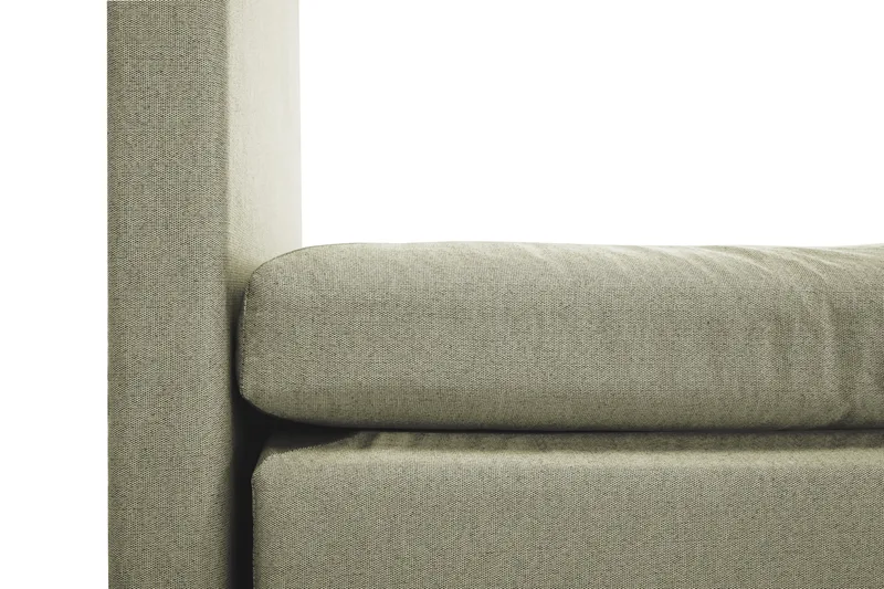 Komplett Sengepakke Olivia 160x200 Glatt Sengegavl Grønn - Memory Nakkepute Stor - Møbler - Senger - Kontinentalsenger