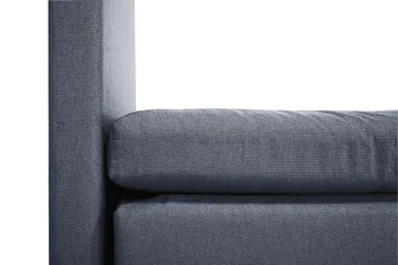 Komplett Sengepakke Olivia 160x200 Glatt Sengegavl Mørkeblå - Memory - Møbler - Senger - Kontinentalsenger