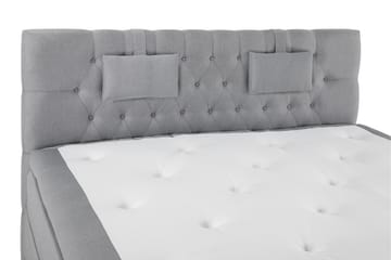 Komplett Sengepakke Olivia 180x200 Diamant Sengegavl Mellomg - Memory Nakkepute Liten - Møbler - Senger - Kontinentalsenger