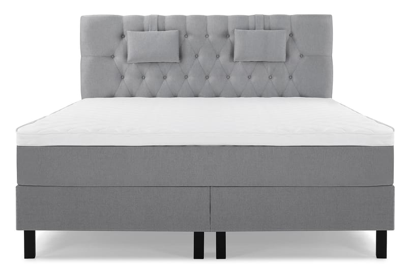 Komplett Sengepakke Olivia 180x200 Diamant Sengegavl Mellomg - Skum Nakkepute Liten - Møbler - Senger - Kontinentalsenger