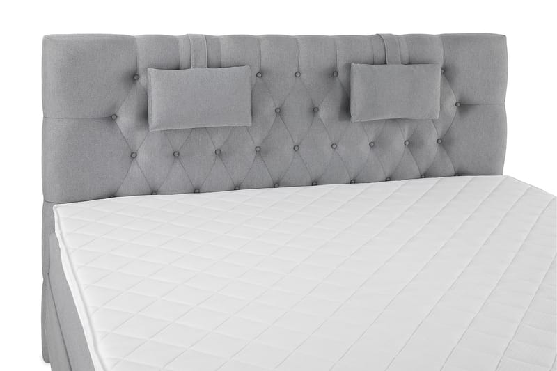 Komplett Sengepakke Olivia 180x200 Diamant Sengegavl Mellomg - Skum Nakkepute Liten - Møbler - Senger - Kontinentalsenger