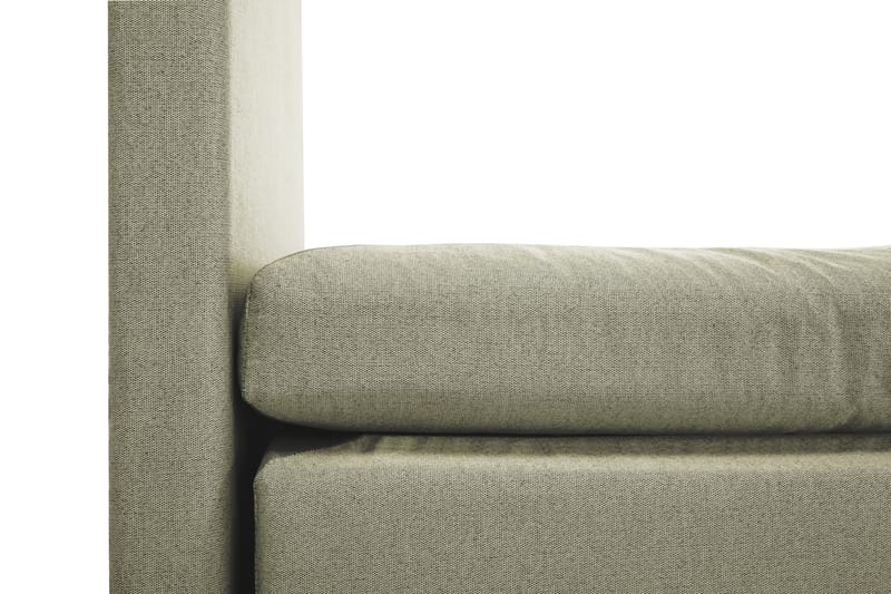 Komplett Sengepakke Olivia 180x200 Glatt Sengegavl Grønn - Polyeter - Møbler - Senger - Kontinentalsenger