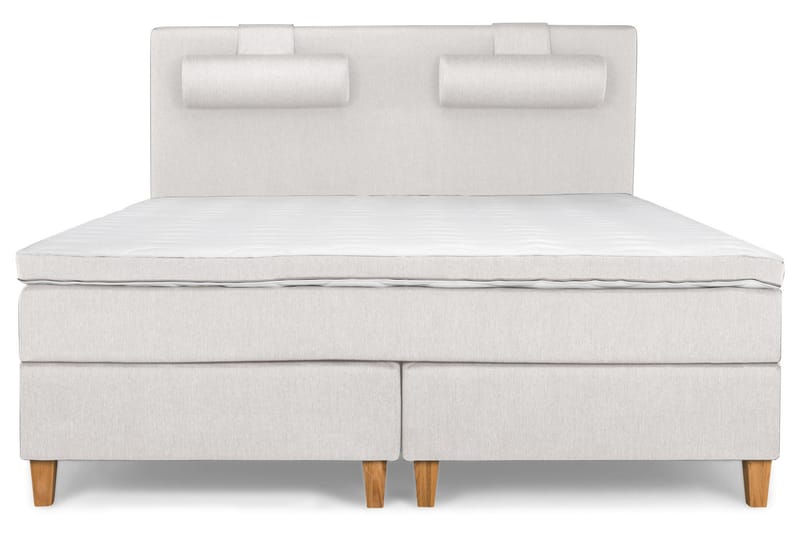 Komplett Sengepakke Relax Premium 160x200 - Beige - Kontinentalsenger - Dobbeltsenger - Komplett sengepakke