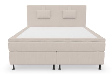 Komplett Sengepakke Roma Lyx 180 cm Beige/Sølvben