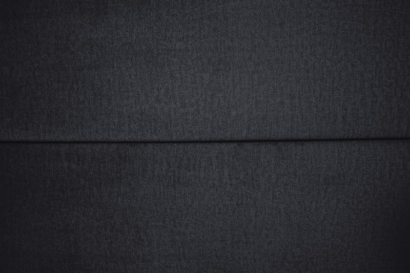 Komplett Sengepakke Torsö 180x200 - Svart Fløyel|Lave Sølvben - Kontinentalsenger - Dobbeltsenger - Komplett sengepakke