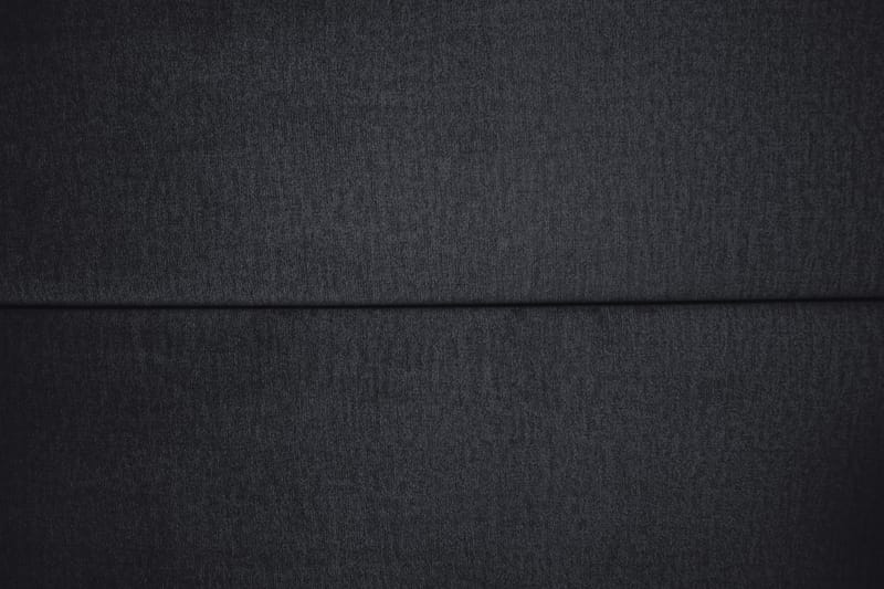 Komplett Sengepakke Torsö 210x210 - Svart Fløyel|Lave Rosében - Kontinentalsenger - Dobbeltsenger - Komplett sengepakke