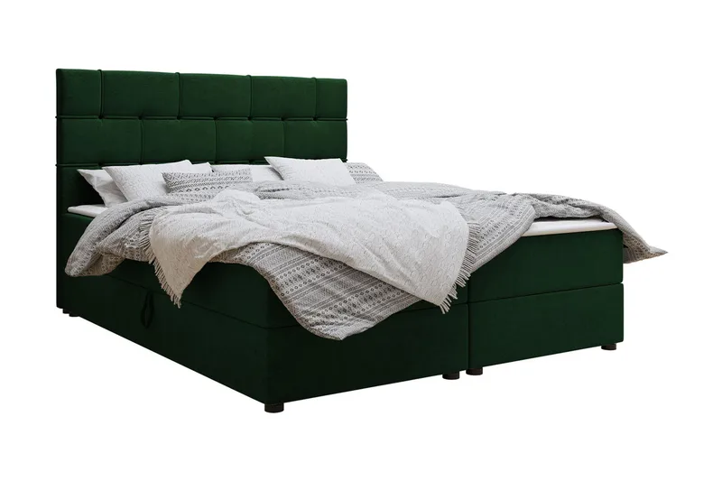 Kontinentalseng 140x200 cm, Svart