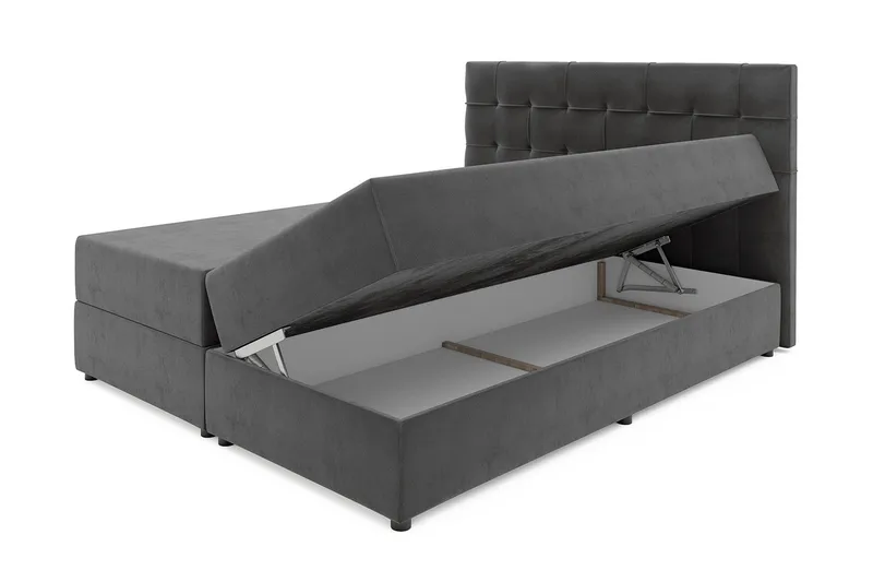 Kontinentalseng 140x200 cm - Svart - Møbler - Senger - Kontinentalsenger