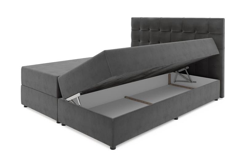 Kontinentalseng 160x200 cm - Blå - Møbler - Senger - Kontinentalsenger