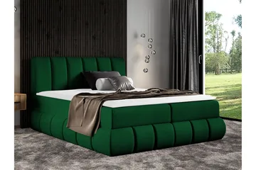 Kontinentalseng 184x218 cm Grønn - Grønn - Møbler - Senger - Kontinentalsenger