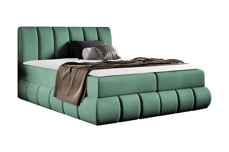 Kontinentalseng 184x218 cm Turkis, Turkis
