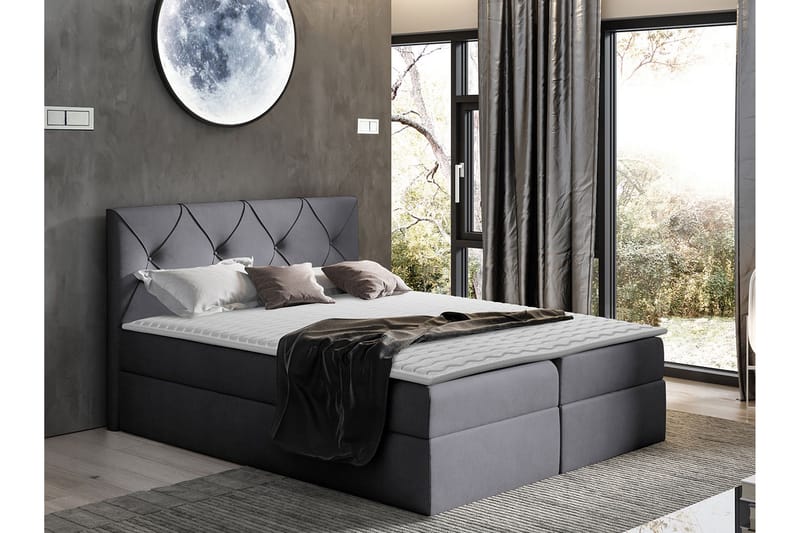 Kontinentalseng 200x200 cm - Møbler - Senger - Kontinentalsenger