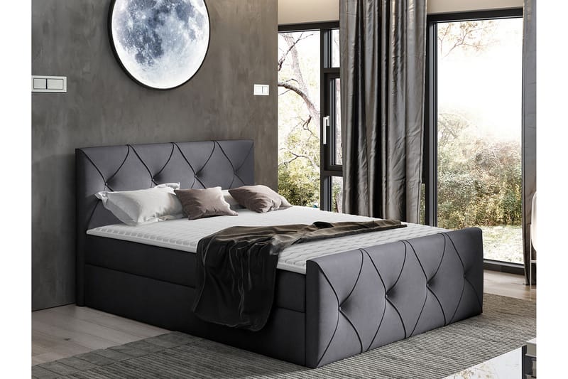 Kontinentalseng 200x200 cm - Møbler - Senger - Kontinentalsenger