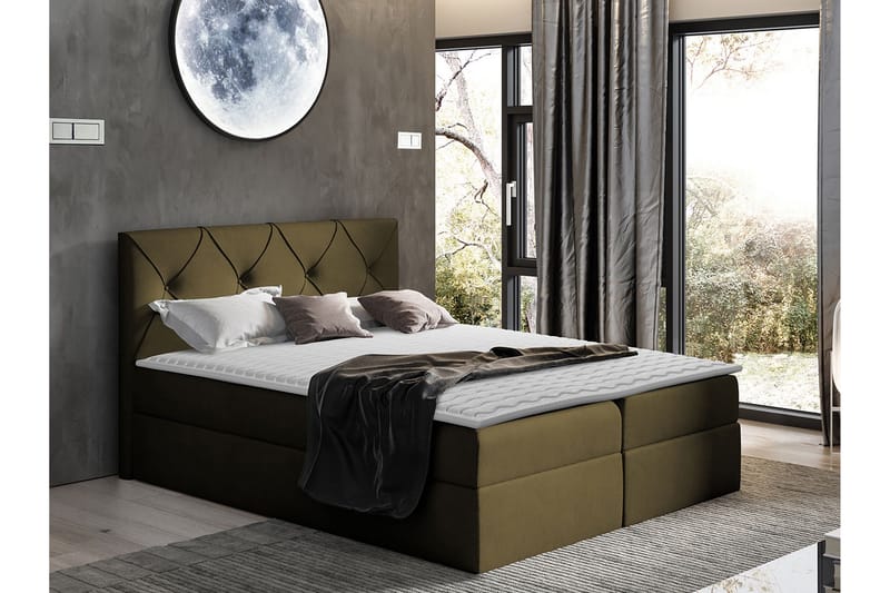 Kontinentalseng 200x200 cm - Møbler - Senger - Kontinentalsenger