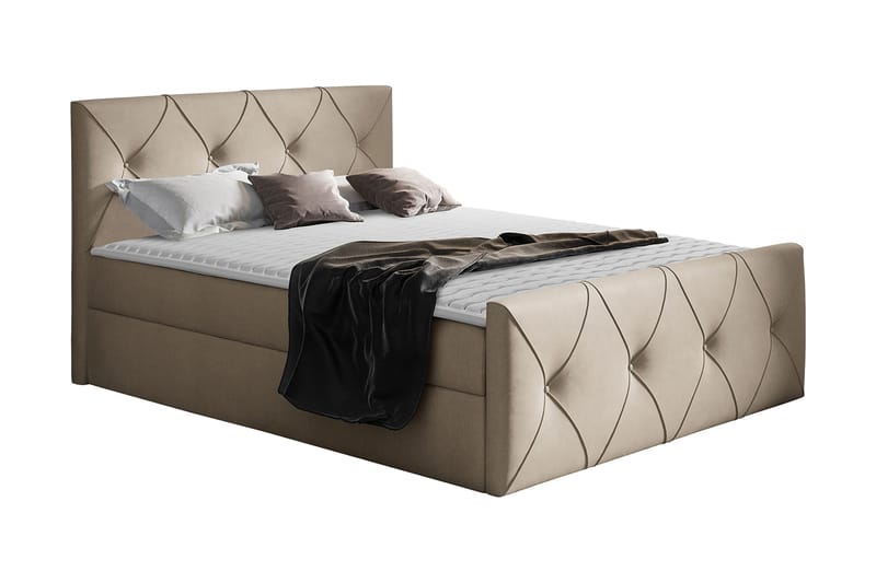 Kontinentalseng 200x200 cm - Møbler - Senger - Kontinentalsenger