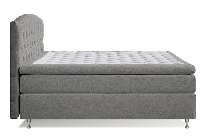 Kontinentalseng Abelie 160x200 Fast - Grå - Møbler - Senger - Kontinentalsenger