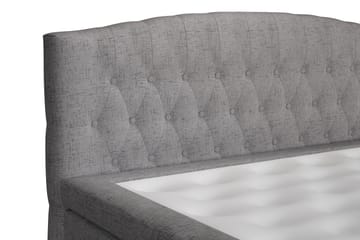 Kontinentalseng Abelie 160x200 Fast - Grå - Møbler - Senger - Kontinentalsenger