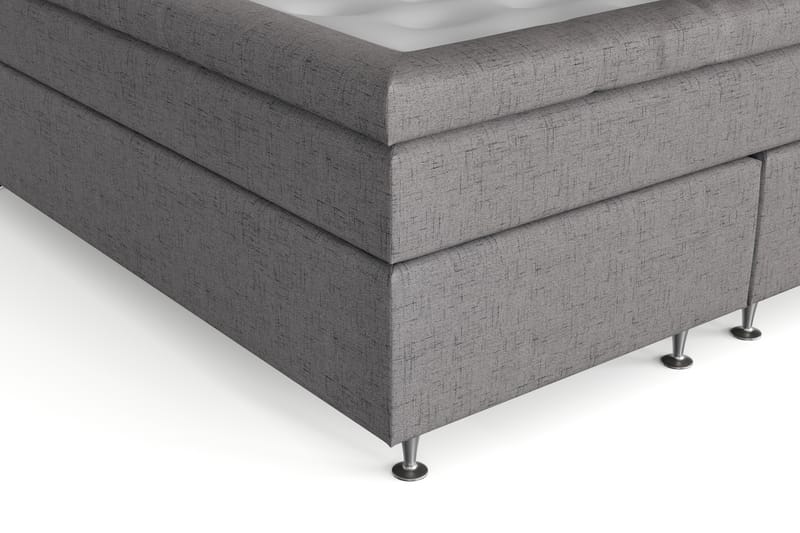 Kontinentalseng Abelie 160x200 Fast - Grå - Møbler - Senger - Kontinentalsenger