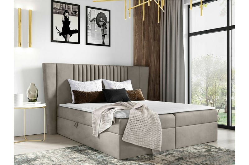 Kontinentalseng Boisdale 200x200 cm - Møbler - Senger - Kontinentalsenger