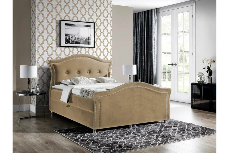 Kontinentalseng Boisdale 200x200 cm - Møbler - Senger - Kontinentalsenger