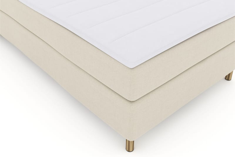 Kontinentalseng Choice No 3 120x200 Fast - Beige|Kobberben - Møbler - Senger - Kontinentalsenger