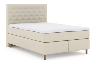 Kontinentalseng Choice No 3 140x200 Fast - Beige|Kobberben - Møbler - Senger - Kontinentalsenger