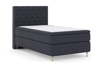 Kontinentalseng Choice No 4 120x200 Fast - Blå|Gullben - Møbler - Senger - Kontinentalsenger
