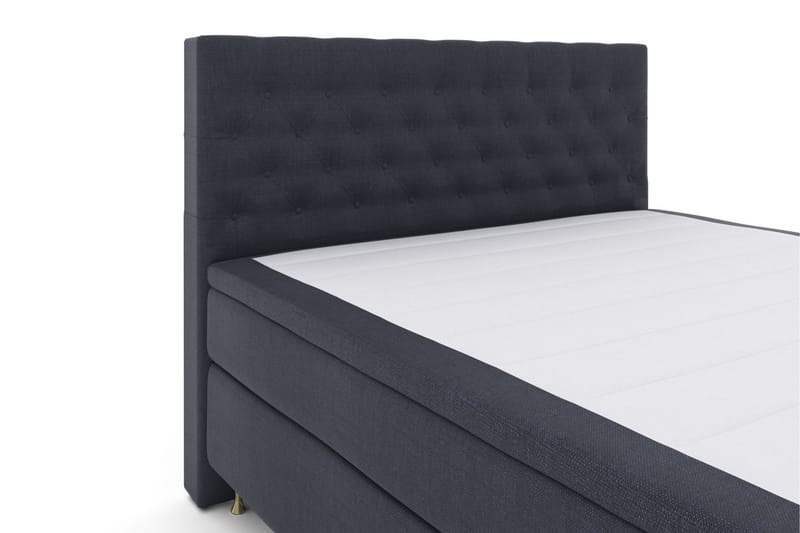 Kontinentalseng Choice No 4 180x200 Fast - Blå|Gullben - Møbler - Senger - Kontinentalsenger