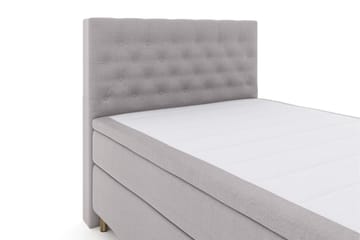 Kontinentalseng Choice No 5 140x200 Medium Watergel - Lysegrå|Kobberben - Møbler - Senger - Kontinentalsenger