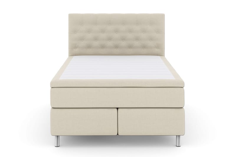Kontinentalseng Choice No 5 160x200 Medium Lateks - Beige|Metallben - Møbler - Senger - Kontinentalsenger