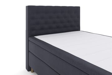 Kontinentalseng Choice No 5 160x200 Medium Lateks - Blå|Metallben - Møbler - Senger - Kontinentalsenger