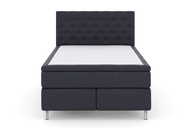 Kontinentalseng Choice No 5 160x200 Medium Lateks - Blå|Metallben - Møbler - Senger - Kontinentalsenger