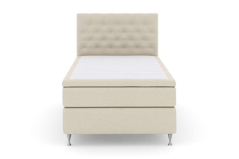 Kontinentalseng Choice No 6 120x200 Medium Watergel - Beige|Sølvben - Møbler - Senger - Kontinentalsenger