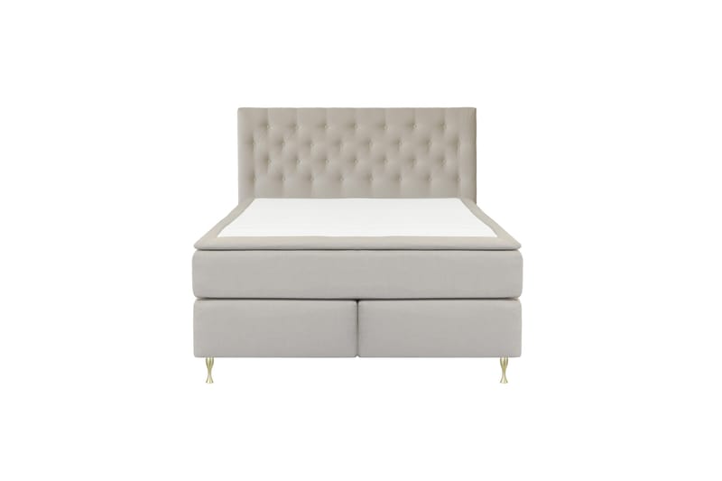 Kontinentalseng Choice No 6 180x200 Fast/Medium Lateks/Memor - Beige|Gullben - Møbler - Senger - Kontinentalsenger