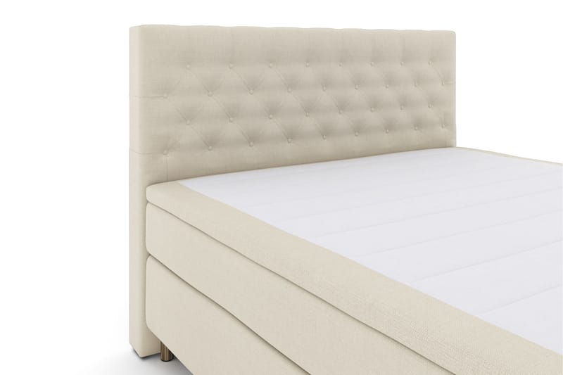 Kontinentalseng Choice No 6 180x200 Fast/Medium Lateks/Memor - Beige|Kobberben - Kontinentalsenger - Dobbeltsenger