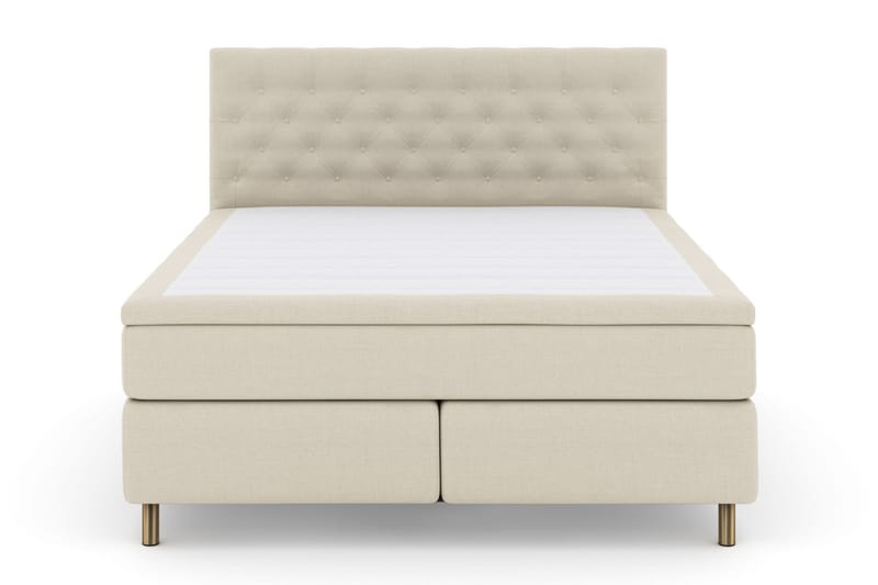 Kontinentalseng Choice No 6 180x200 Fast/Medium Lateks/Memor - Beige|Kobberben - Kontinentalsenger - Dobbeltsenger