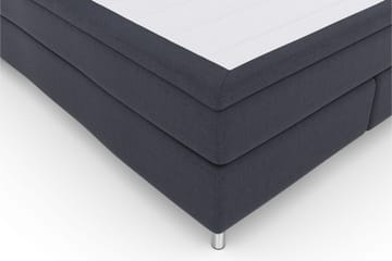 Kontinentalseng Choice No 6 210x210 Medium Watergel - Blå|Metallben - Møbler - Senger - Kontinentalsenger