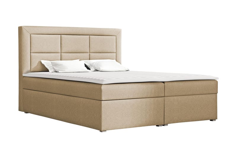 Kontinentalseng Clasic Box 180x215 cm - Beige - Kontinentalsenger