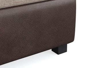 Kontinentalseng Havanna 140x200 - (+Flere valg) Beige/Brun - Møbler - Senger - Kontinentalsenger