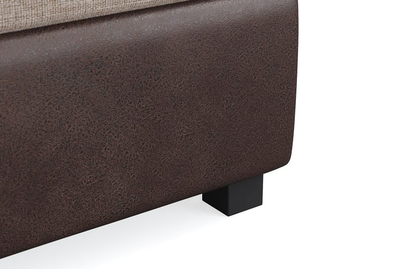 Kontinentalseng Havanna 160x200 - (+Flere valg) Beige/Brun - Møbler - Senger - Kontinentalsenger
