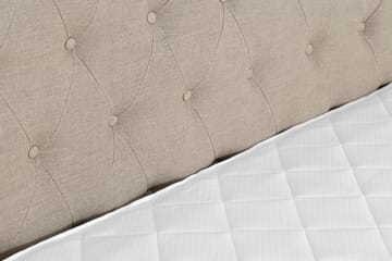 Kontinentalseng IdoIva 160x200 Linoso - Beige - Møbler - Senger - Kontinentalsenger