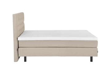 Kontinentalseng IdoIva 160x200 Linoso - Beige - Møbler - Senger - Kontinentalsenger