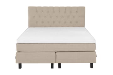 Kontinentalseng IdoIva 160x200 Linoso - Beige - Møbler - Senger - Kontinentalsenger