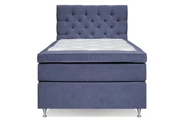 Kontinentalseng Joluma Medium - 120x200 cm Mørkeblå (+Flere valg) - Møbler - Senger - Enkeltsenger