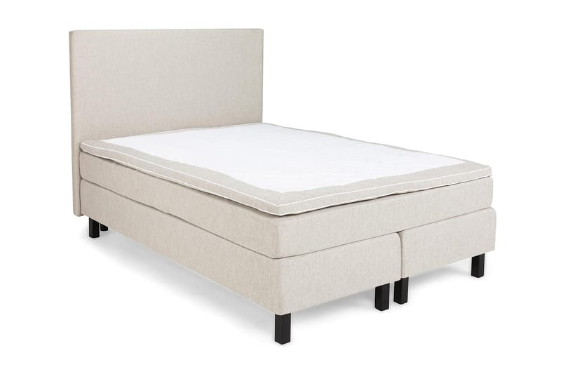 Kontinentalseng Juliett 140x200 - Beige - Kontinentalsenger - Komplett sengepakke