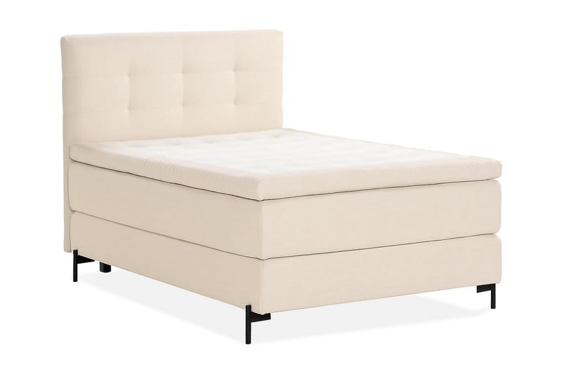 Kontinentalseng Kakichi 120x200 cm - Lysebeige - Møbler - Senger - Kontinentalsenger